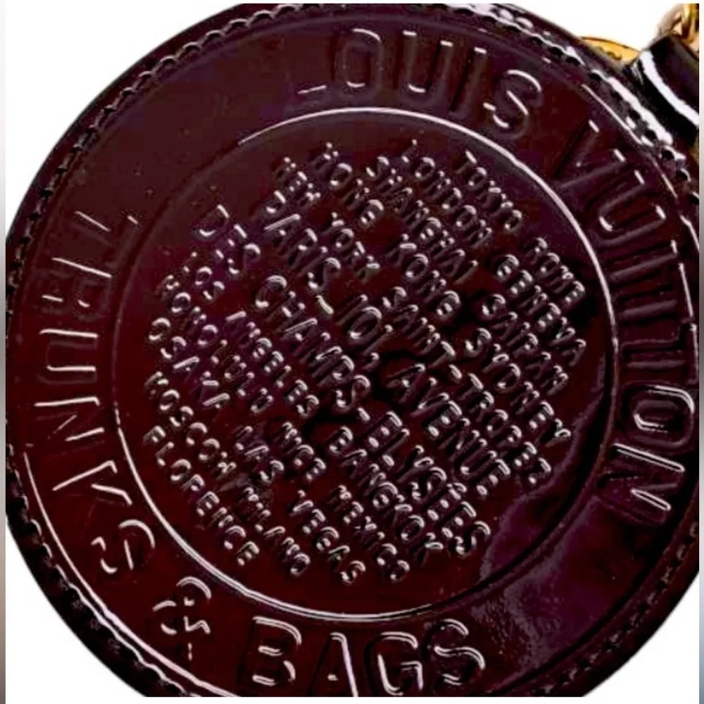 Louis Vuitton Limited Edition Amarante Vernis Bag Charm